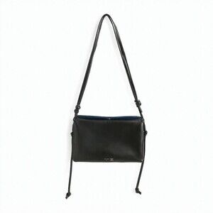 Celine Structured Flap Shoulder Bag In Smooth Lambskin - NWT